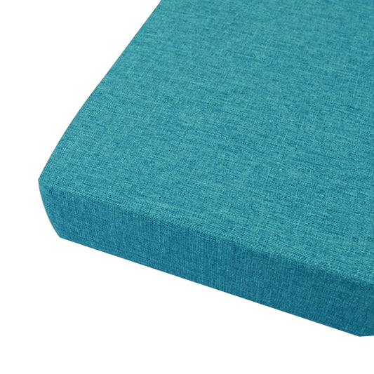 Rectangle Patio Cushion, Washable Cotton Linen Bench Seat Pad, Breathable PE Foam, Non-Slip Bottom, 20 Sizes - product view 1