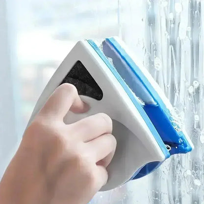 Magnetic Window Cleaner, Double-Sided Glass Wiper with 2.5 m Safety Rope and Replaceable Cleaning Cotton for 3–8 mm Glass - product view 3