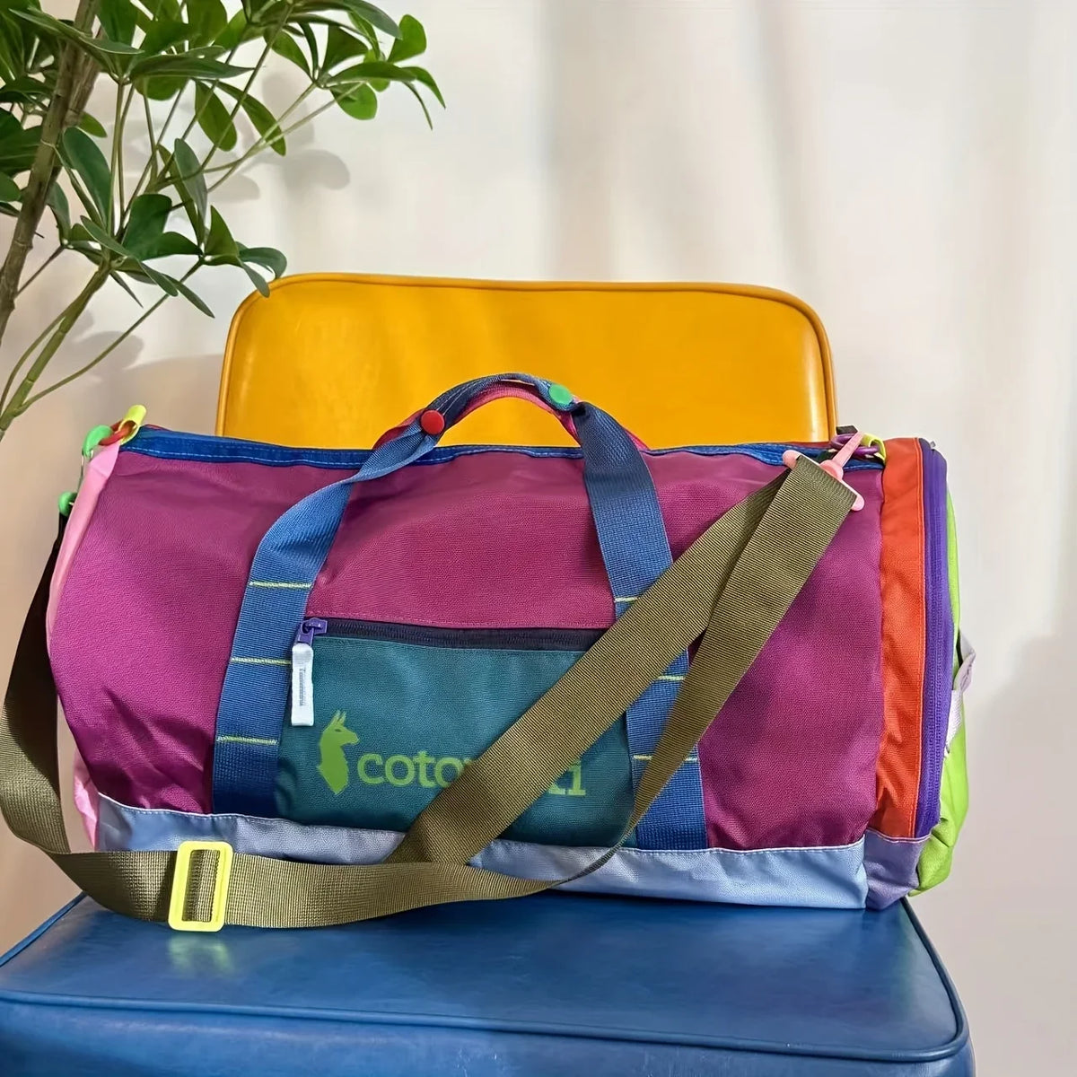Foldable Nylon Travel Tote Bag, product view 2