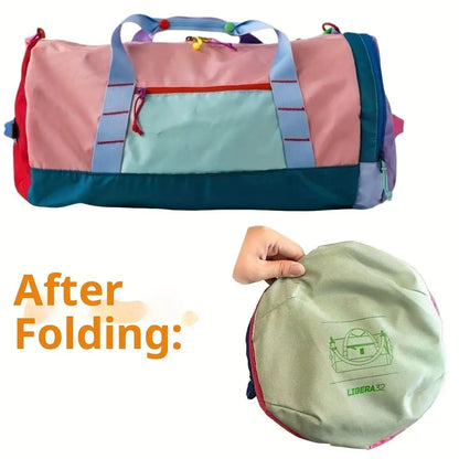 Foldable Nylon Travel Tote Bag, product view 3