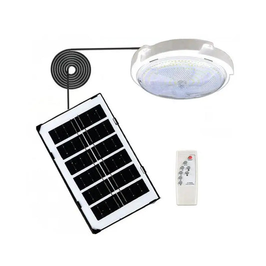 LED Outdoor Ceiling Light, Remote Control, 3 Color Temperatures, ABS Body, 90–260V, 60W or 100W for Balcony and Garden - product view 1