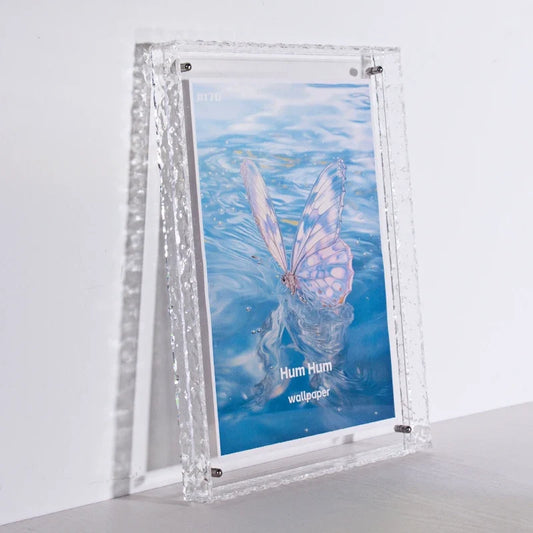Acrylic Floating Painting Frame, Colorful Modern Display for Canvas, Plant and Flower Prints, 8 Sizes and 17 Color Options - product view 1