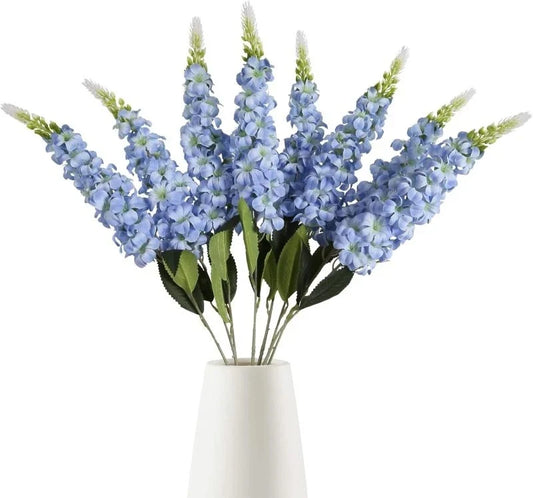 Artificial Silk Flowers, 5-Piece Decorative Flower Stems, Approx. 74 cm, Color Options for Home and Event Displays - product view 1