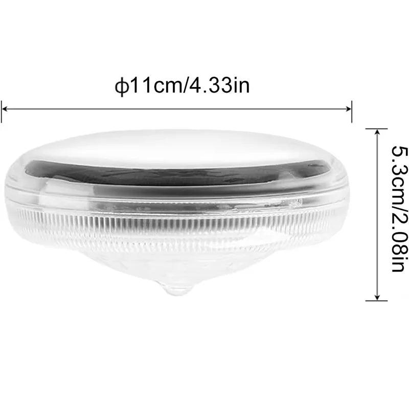 RGB LED Underwater Pool Light, ABS Body, AC Powered, Wedge Base, 230mm x 58mm, 1-Piece or 2-Piece Set - product view 2