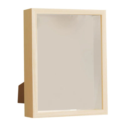 Wood Frame Shadow Box, 5 cm Deep Display Case for Dried Flowers, Photos, Awards, Keepsakes and DIY Wall Decor - product view 6