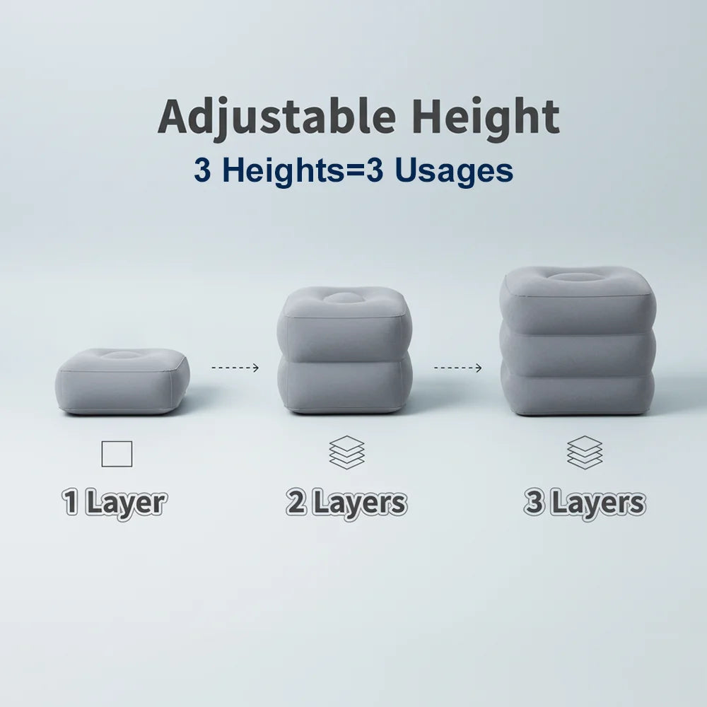 inflatable foot rest - product view 1