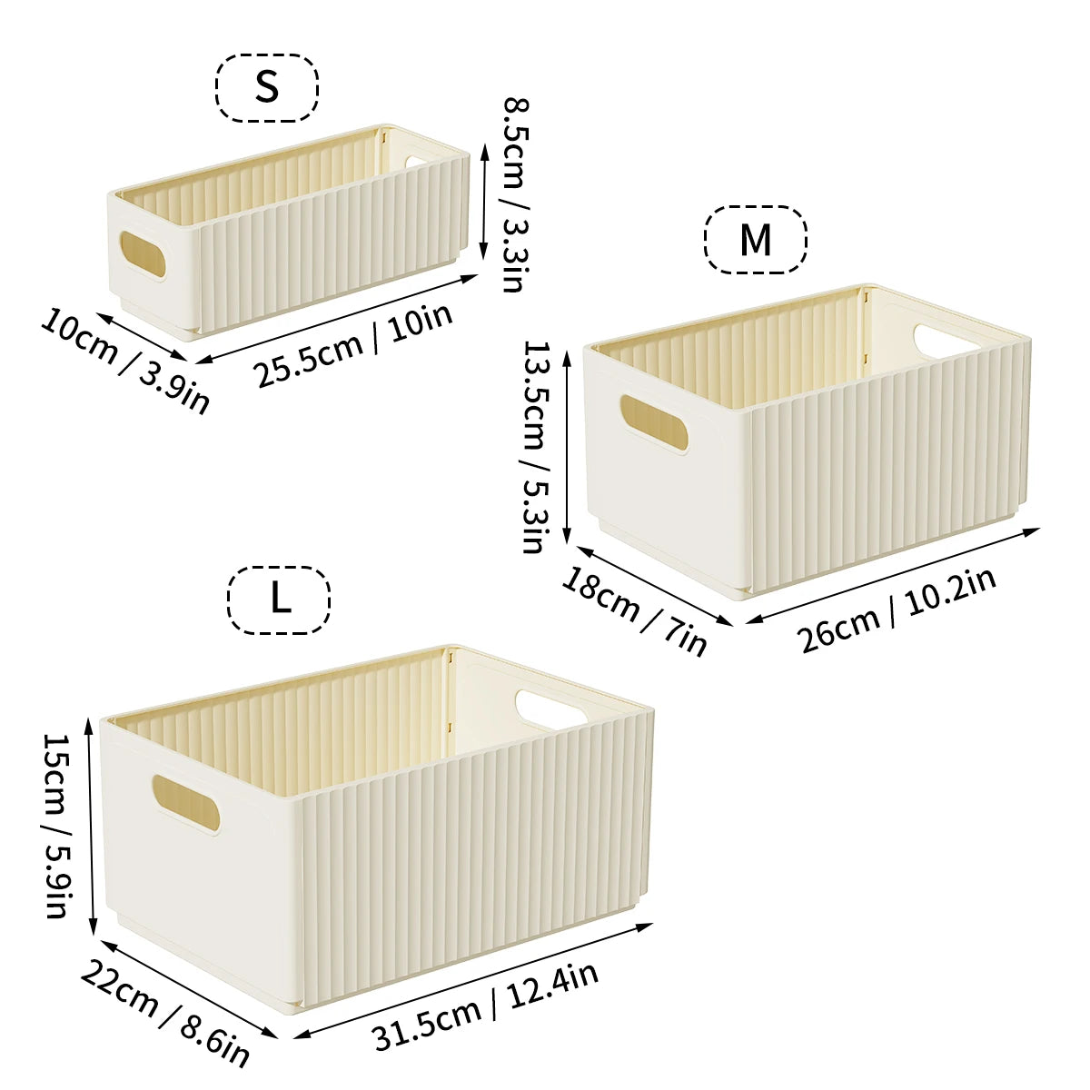 stackable pantry bin - product view 3