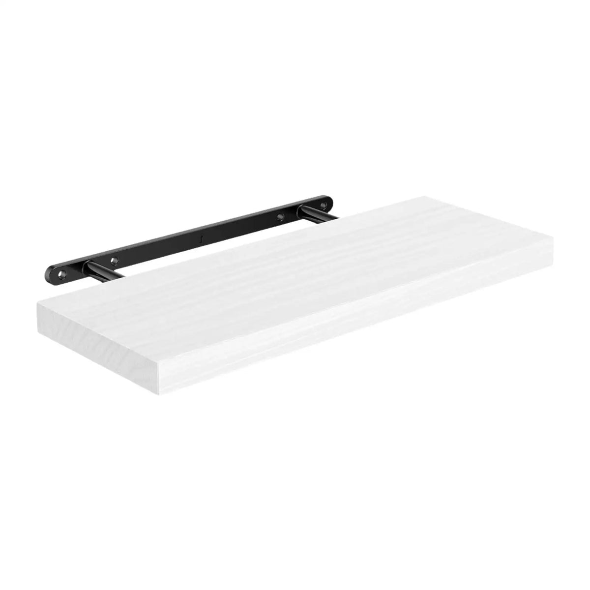 Floating Wall Shelf, Wood Display Shelf with Invisible Bracket, 40x15x1.5cm Wall-Mounted Storage for Books and Décor - product view 4