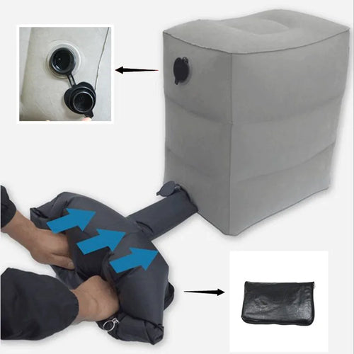 Inflatable Travel Foot Rest, product view 1