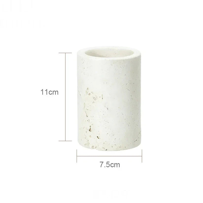 Resin Bathroom Accessories, Soap Dispenser, Toothbrush Holder, Soap Dish, Tray and Tissue Box Options for Countertops - product view 2
