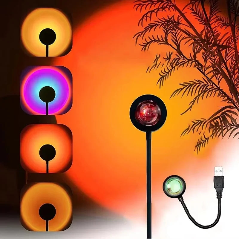 sunset projection lamp - product view 5