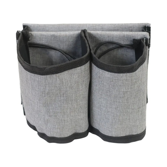 Luggage Cup Holder Storage Bag, Fabric Travel Drink Holder for Suitcase Armrests, 16 × 12 cm, Four Colors - product view 1