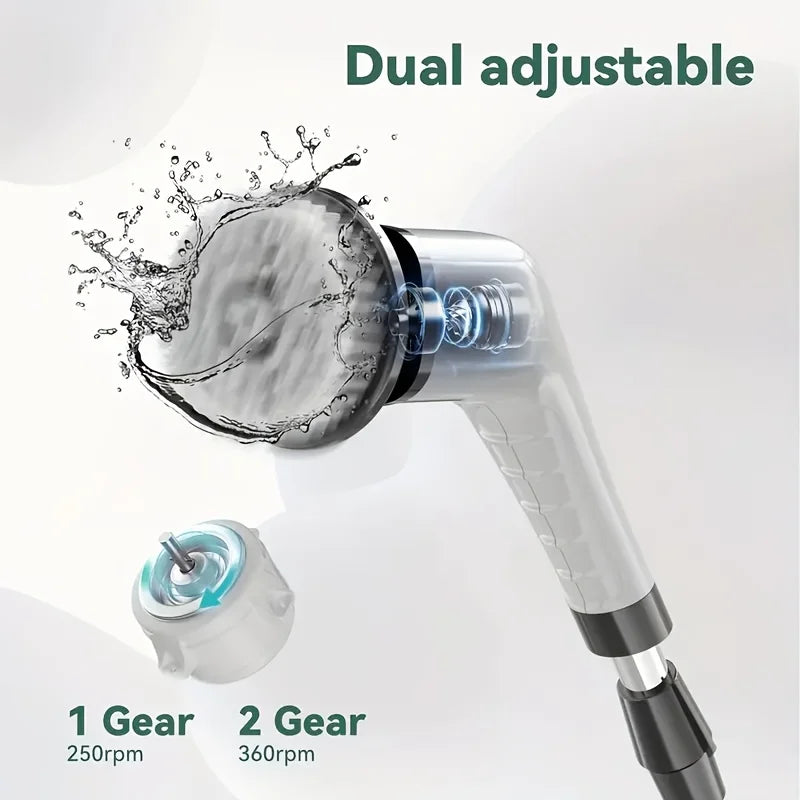 electric spin scrubber - product view 3
