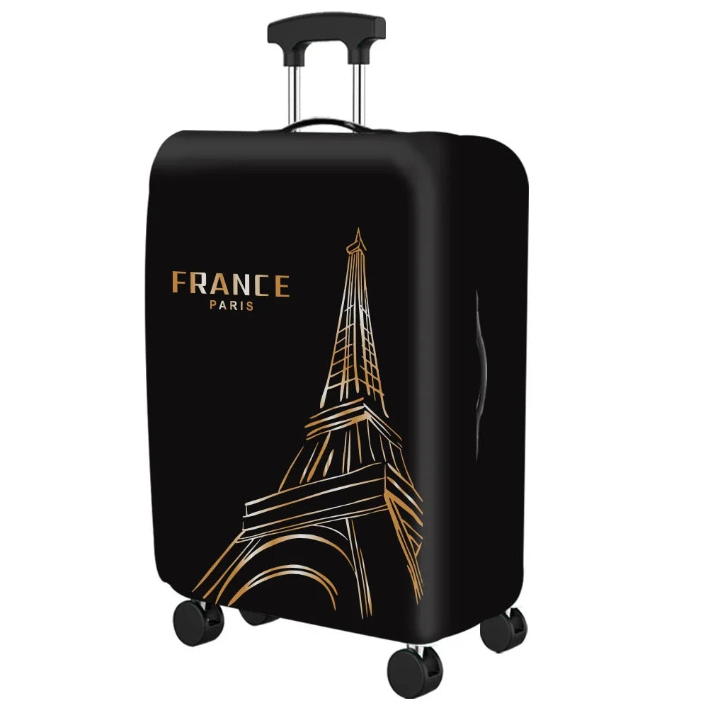 Stretch Fabric Suitcase Cover, Polyester-Spandex Luggage Protector for 18–32 Inch Cases, Multiple Sizes and Travel Styles - product view 5