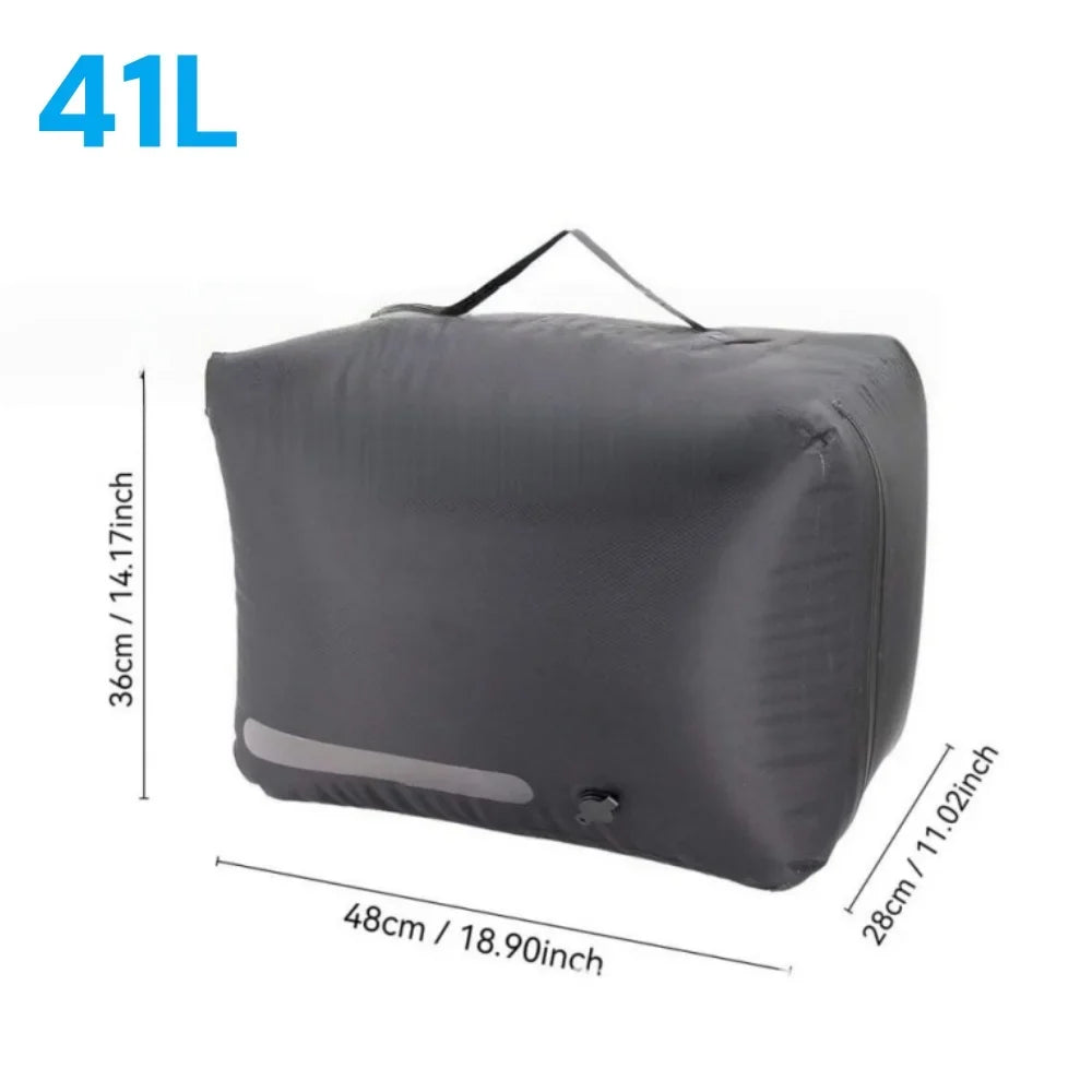 Waterproof Compression Packing Cubes, Tear-Resistant Leather Vacuum Storage Bags with 9L-41L Options for Travel - product view 5