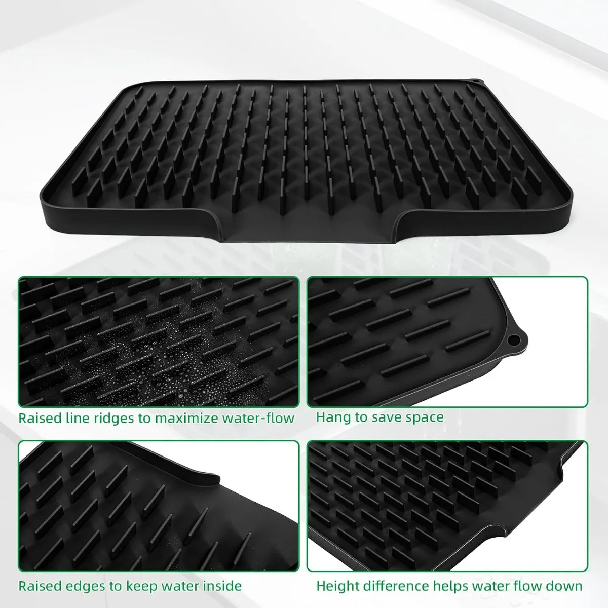 silicone dish drying mat - product view 4