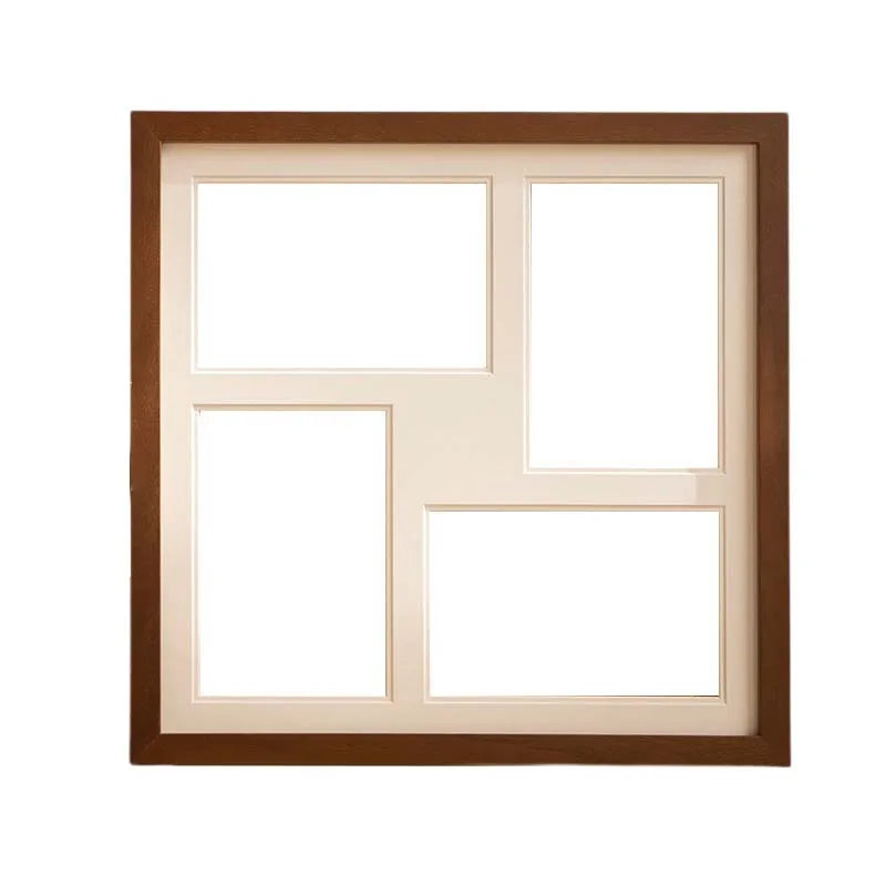 12x12 Multi-Opening Collage Picture Frame, Plastic Display for Four 4x6 Photos or One 12x12 Image - product view 5