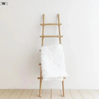 Miniature Decorative Ladder, 1:12 Scale Resin Ornament, 15 cm Tall, 3.2–4.4 cm Wide for Dollhouses and Micro Landscapes - product view 6