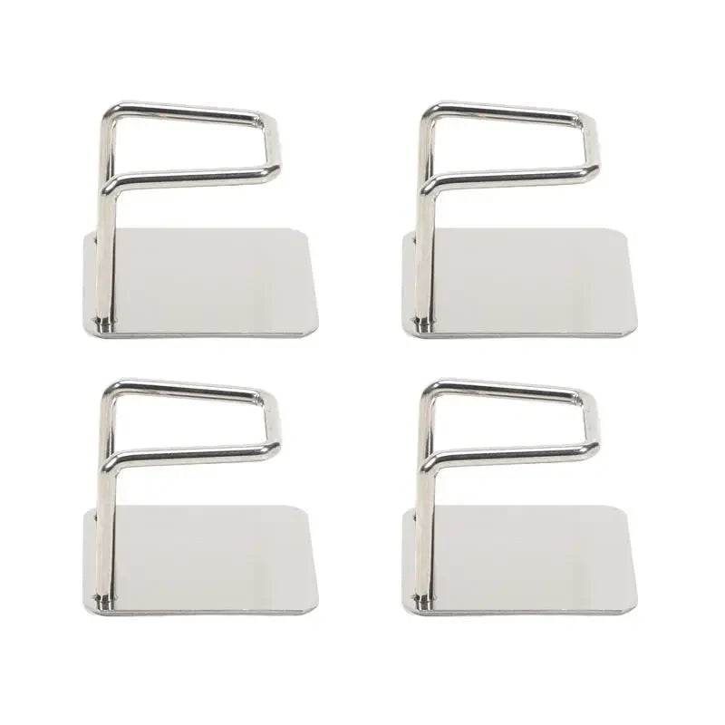 Stainless Steel Wall-Mounted Storage Holder, Traceless Paste Space-Saving Design, 4/8/16-Piece Sets for Home and Bathroom - product view 2