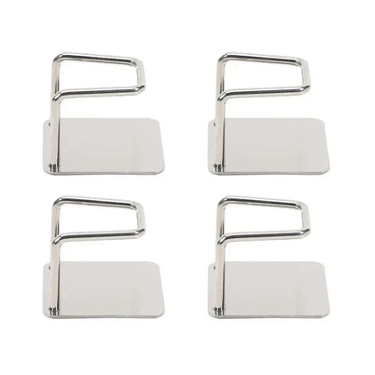 Stainless Steel Wall-Mounted Storage Holder, Traceless Paste Space-Saving Design, 4/8/16-Piece Sets for Home and Bathroom - product view 2