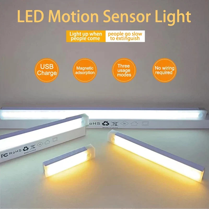 Rechargeable LED Step Light Spotlight, 5V ABS Body, Bulbs Included, White or Warm White, 10–50 cm Sizes - product view 5