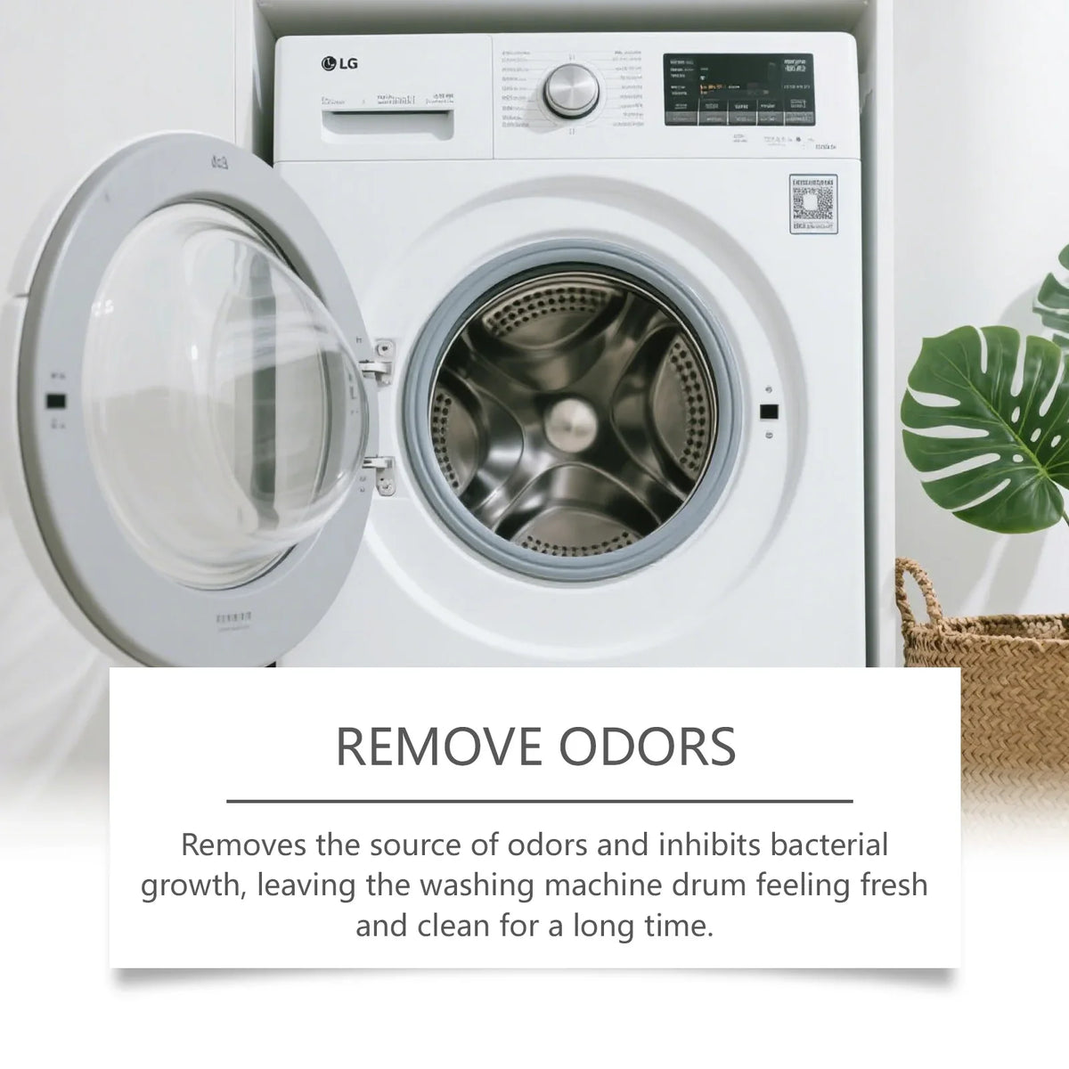 Washing Machine Cleaner Tablets, Odor Removing Descaler, Deep-Cleaning Formula, 12-Tablet Boxes for Laundry Care - product view 6