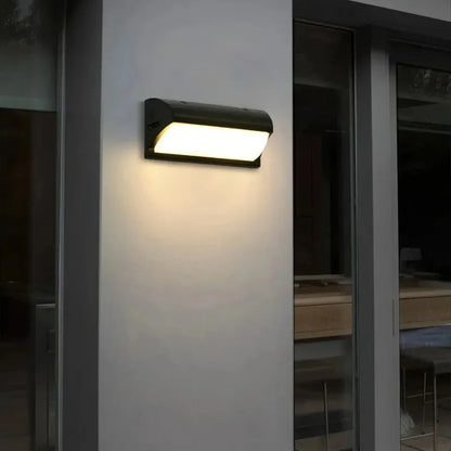 Outdoor LED Wall Sconce, IP65 Waterproof, Optional Radar Motion Sensor, 3–6m Detection, 220V AC, ABS Body - product view 4