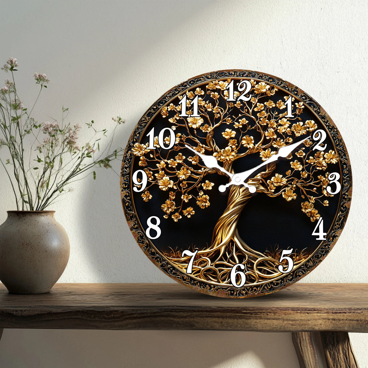 clock wall decor - product view 2