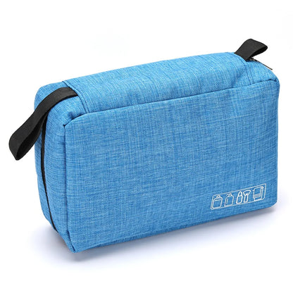 Hanging Toiletry Bag, Water-Resistant Travel Organizer with Hook, Multiple Compartments and Sturdy Handle, 24.5 × 15 × 7.5 cm - product view 4