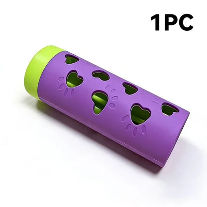 Plastic Slow Feeder for Dogs and Cats, Detachable Treat Dispenser and Bite-Resistant Chew Toy, 1PC Option for Indoor or Outdoor Use - product view 1