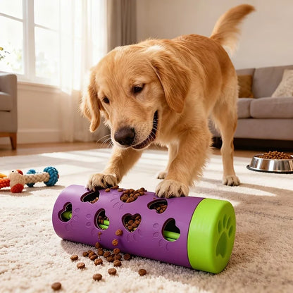 Plastic Slow Feeder for Dogs and Cats, Detachable Treat Dispenser and Bite-Resistant Chew Toy, 1PC Option for Indoor or Outdoor Use - product view 2