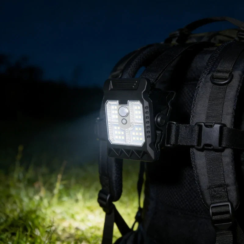 Solar Clip-On Fence Light, Motion Sensor, 3 Modes, 3-Level Dimming, ABS Body, 1 or 2 Piece Outdoor Light Set - product view 5
