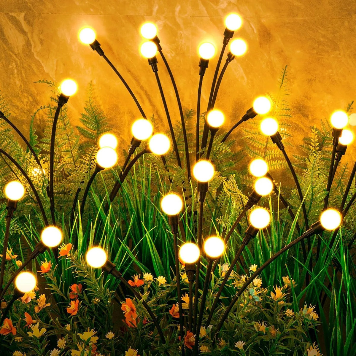 solar pathway lights - product view 2
