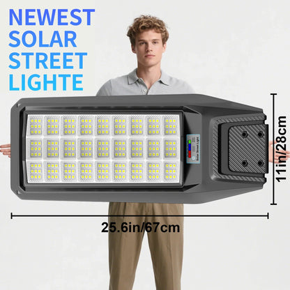 Outdoor Solar Motion Sensor Light, Remote Control, Dimmable Brightness, 12–18 Hour Use, 8 m Wireless Control for Yard - product view 1