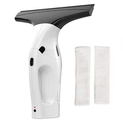Cordless Rechargeable Window Vacuum Squeegee, Electric Window Cleaner, Two-Piece Set, White 3.7-AU for Windows - product view 2