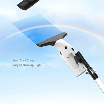 Cordless Rechargeable Window Vacuum Squeegee, Electric Window Cleaner, Two-Piece Set, White 3.7-AU for Windows - product view 6