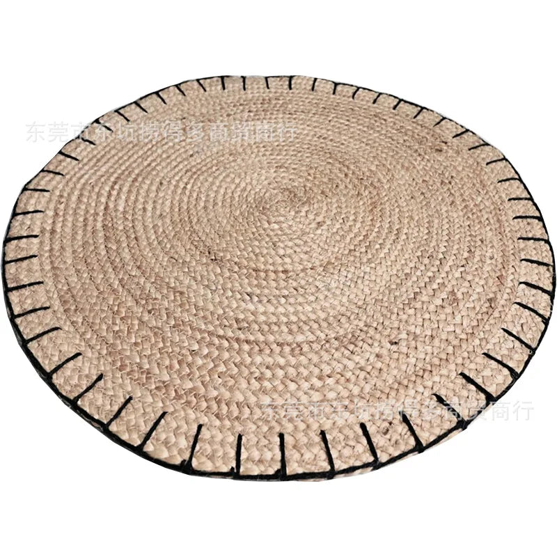 jute rug - product view 1
