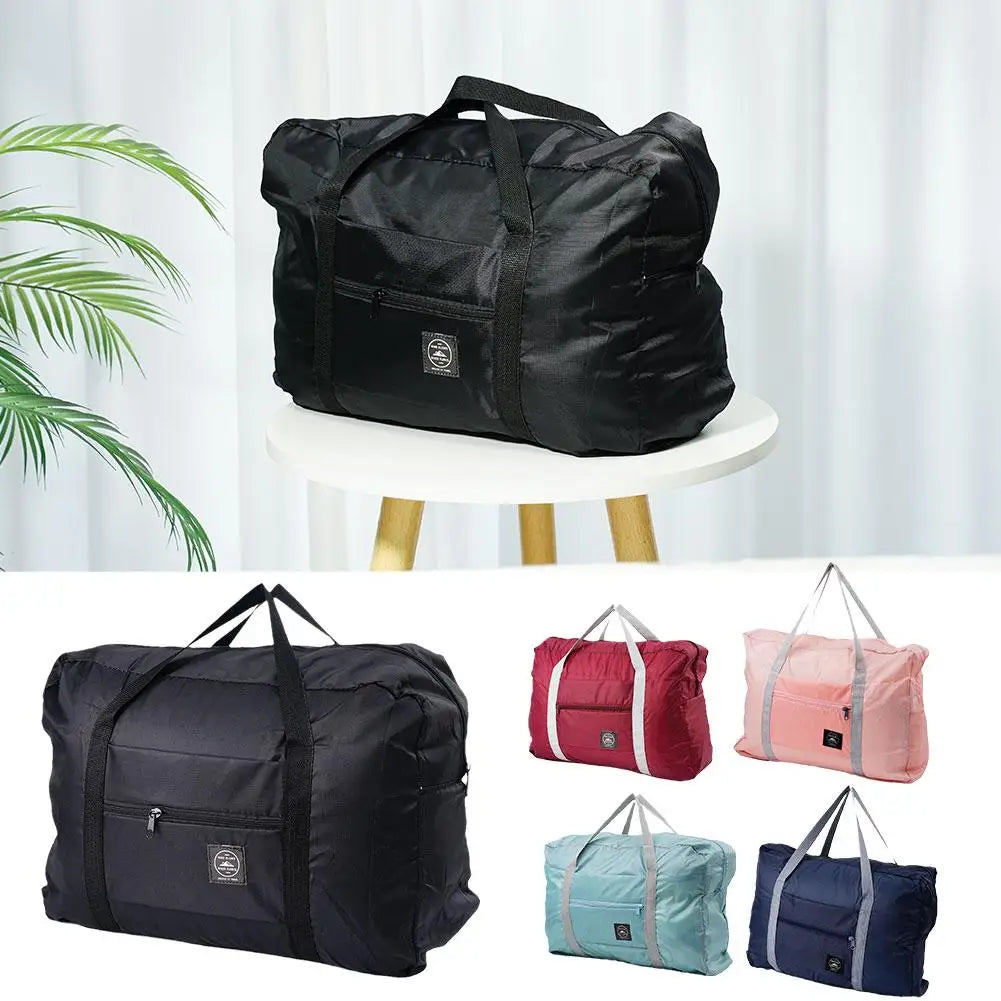 Foldable Travel Duffel Bag, Large Capacity Carry-On with Trolley Sleeve, 48 × 32 × 16 cm for Gym and Weekend Trips - product view 5
