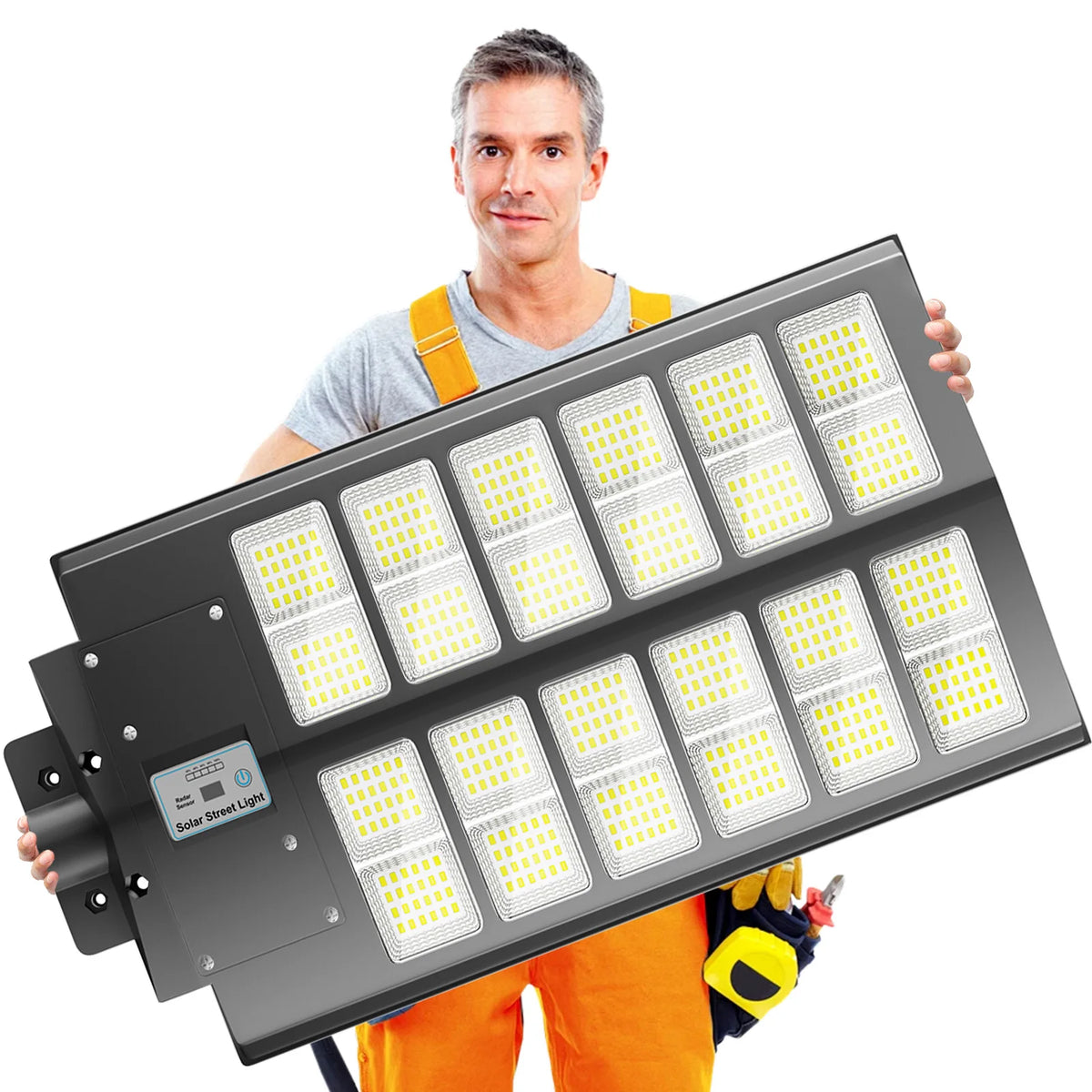 solar flood lights - product view 1