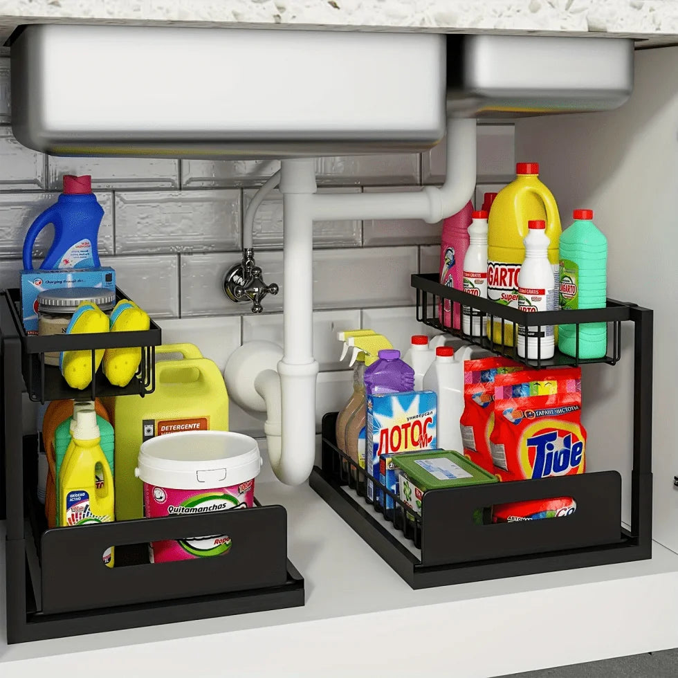 pull out cabinet organizer - product view 2