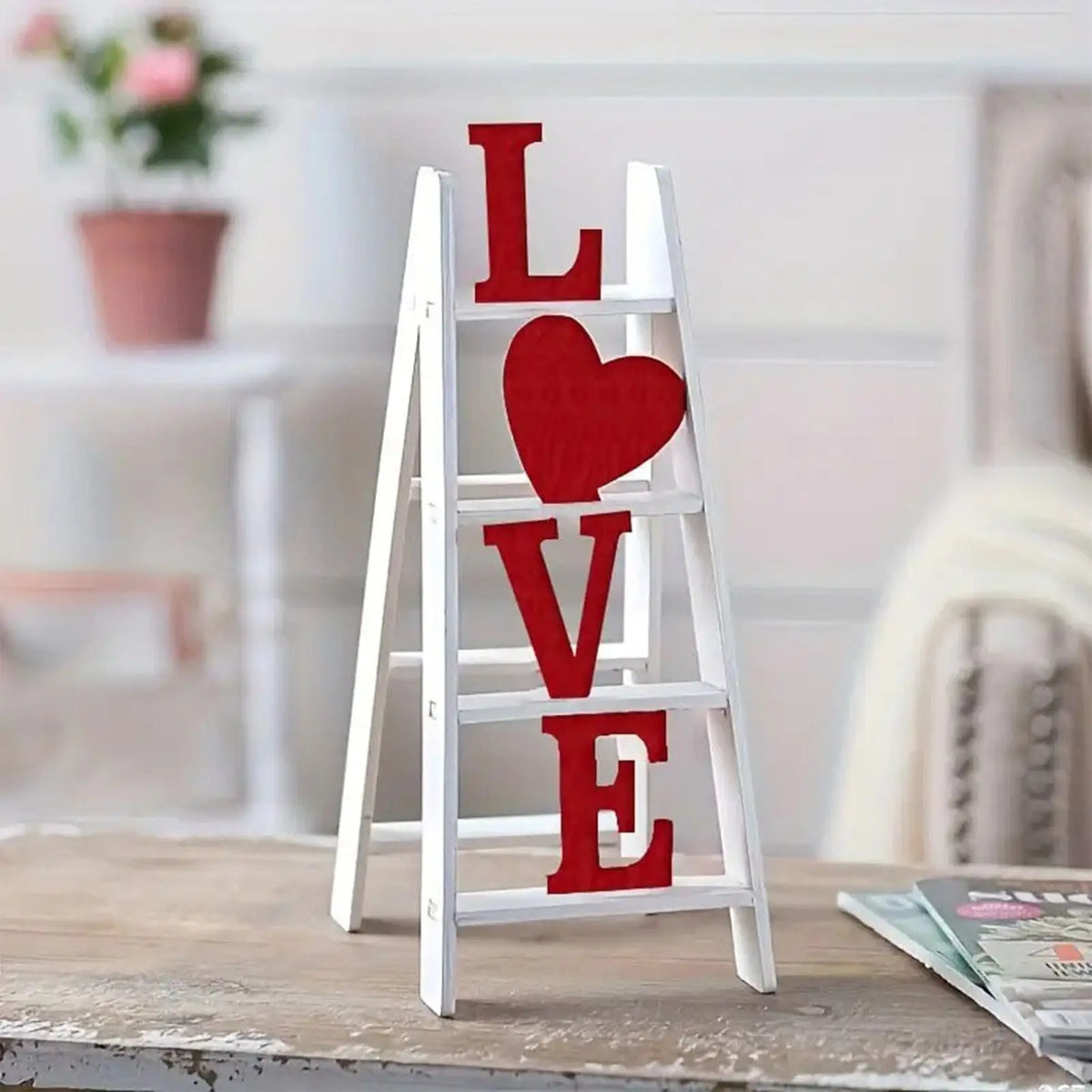 decorative ladder - product view 3