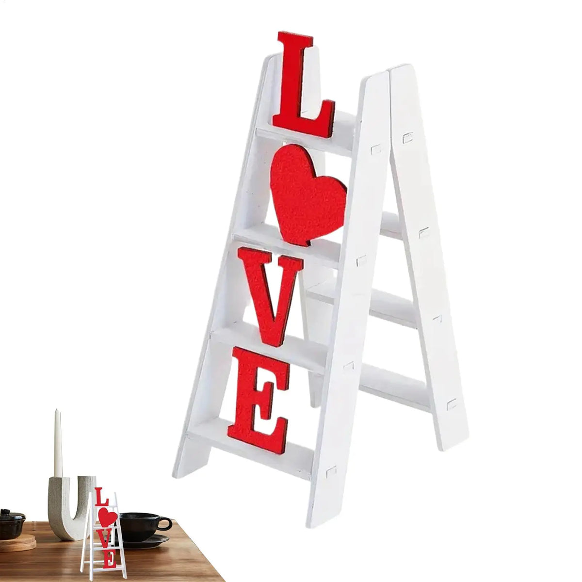 decorative ladder - product view 4