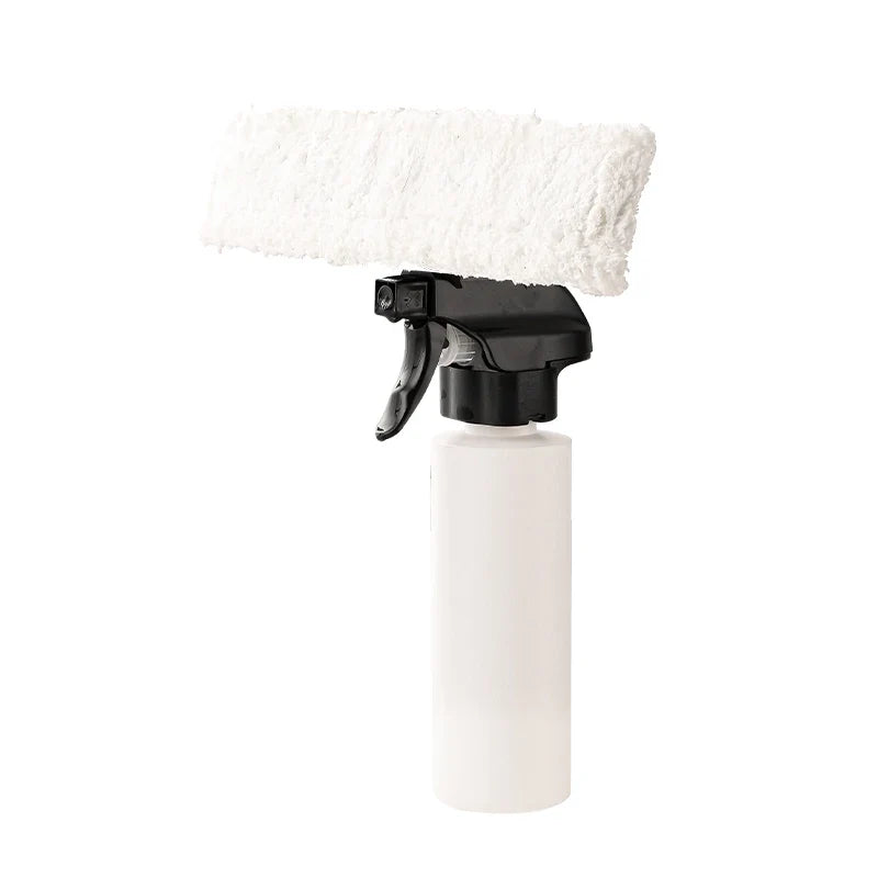Cordless Window Vacuum Squeegee, Electric Rechargeable Glass Cleaner with Sponge Blade, Portable Tool in Black, Silver or White - product view 1