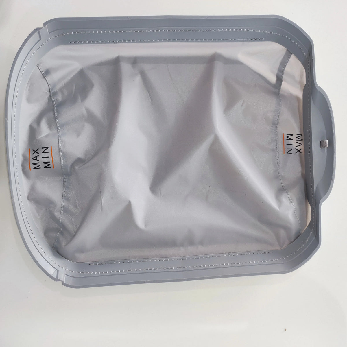 Cat Litter Box Accessory Mat, Soft Fabric Style, Plastic Construction, Grey Cat Toilet Accessory - product view 1