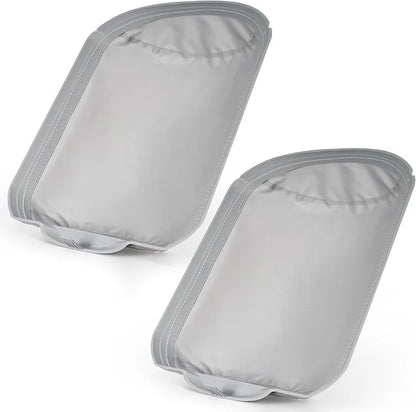 Cat Litter Box Accessory Mat, Soft Fabric Style, Plastic Construction, Grey Cat Toilet Accessory - product view 2
