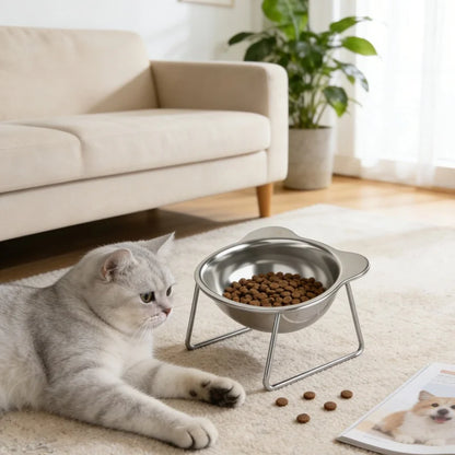 Tilted cat bowl, product view 4