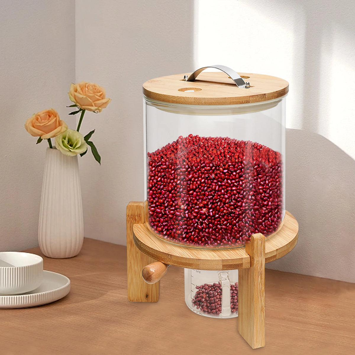airtight cereal container - product view 3
