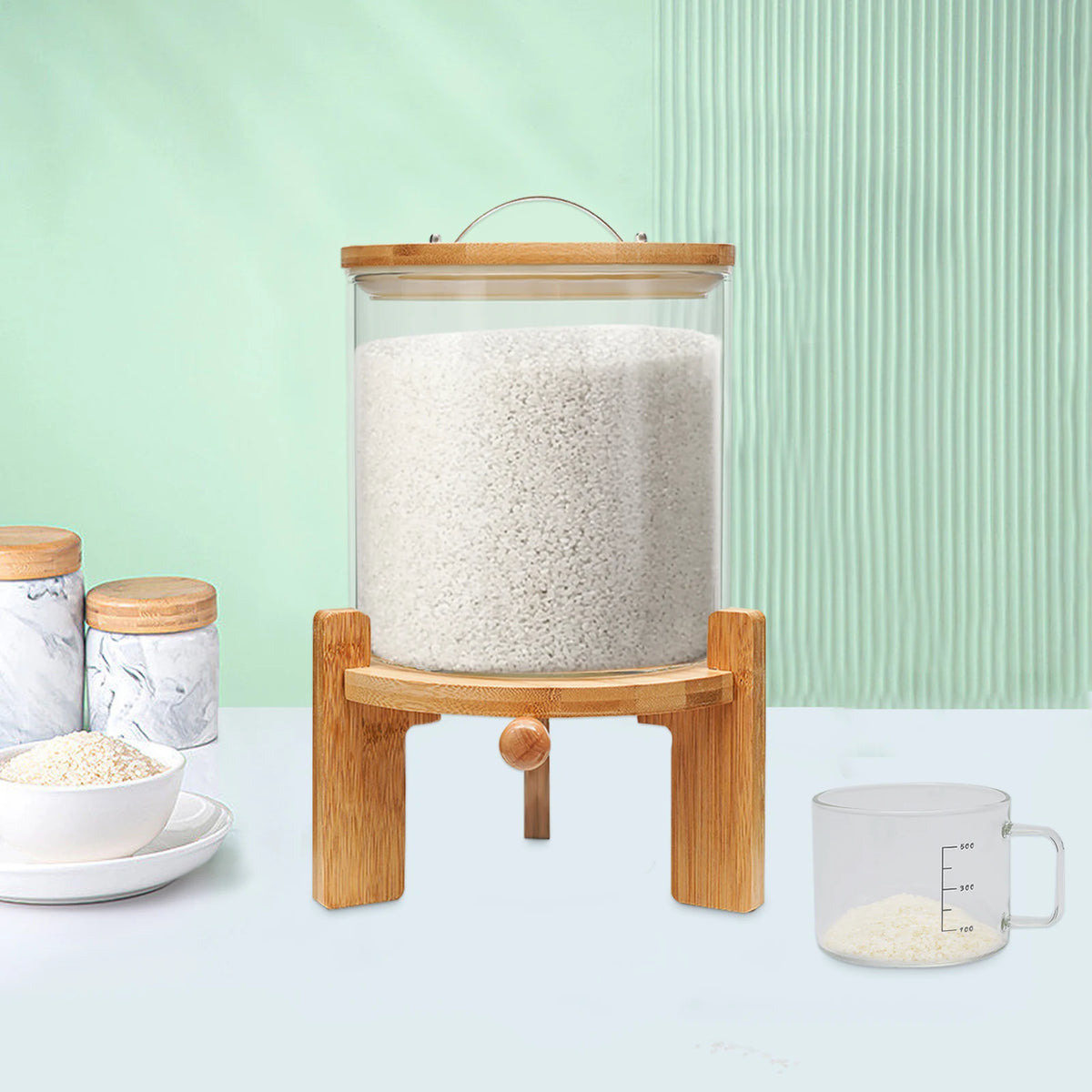 airtight cereal container - product view 5