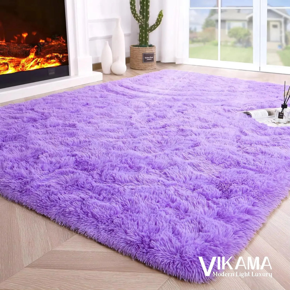 shag rug - product view 1