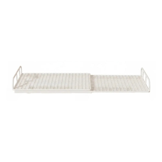 Expandable Cabinet Shelf Divider, Carbon Steel No-Drill Closet Organizer with Adjustable Width in Small, Medium or Large - product view 1